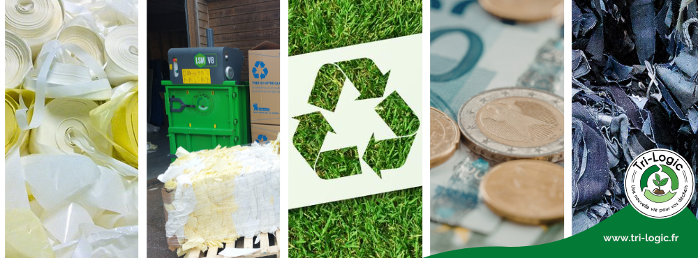 Transformer vos déchets en revenus : valoriser carton, plastique, glassine et textile